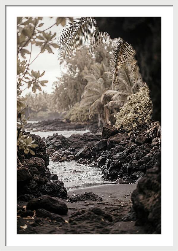 Volcanic Beach Serenity