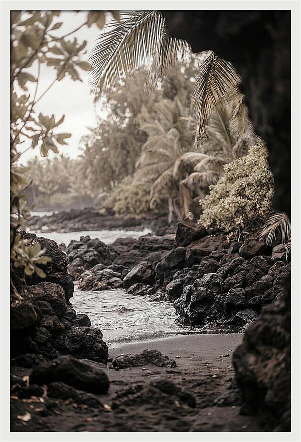 Volcanic Beach Serenity