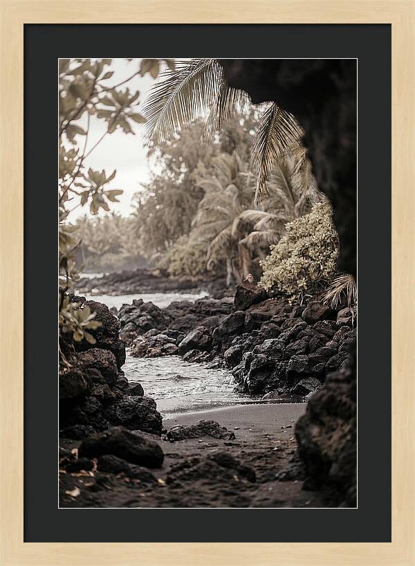 Volcanic Beach Serenity