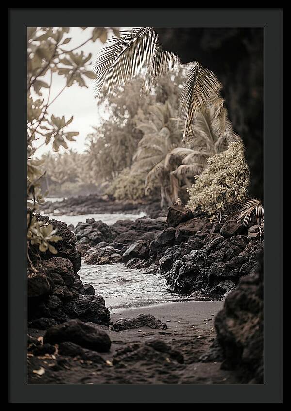 Volcanic Beach Serenity