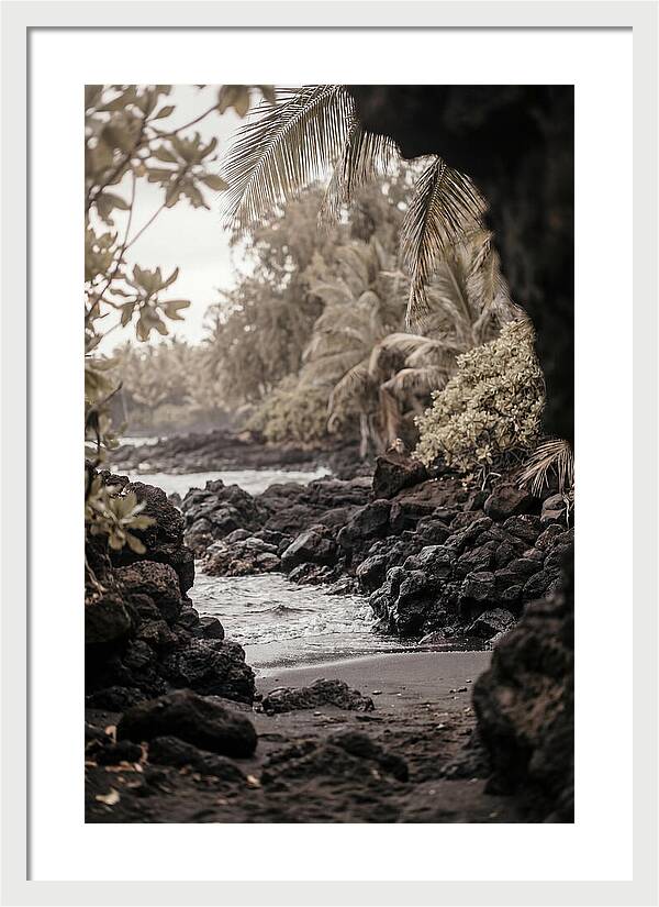 Volcanic Beach Serenity