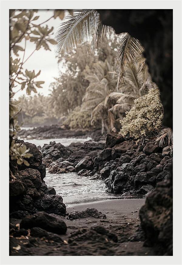 Volcanic Beach Serenity