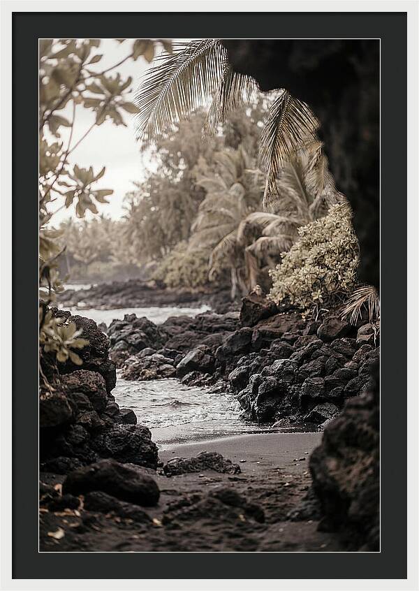 Volcanic Beach Serenity