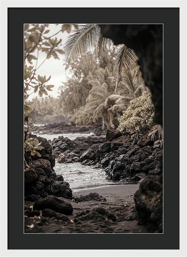 Volcanic Beach Serenity