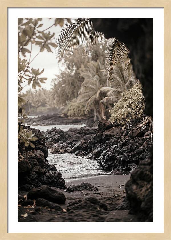 Volcanic Beach Serenity