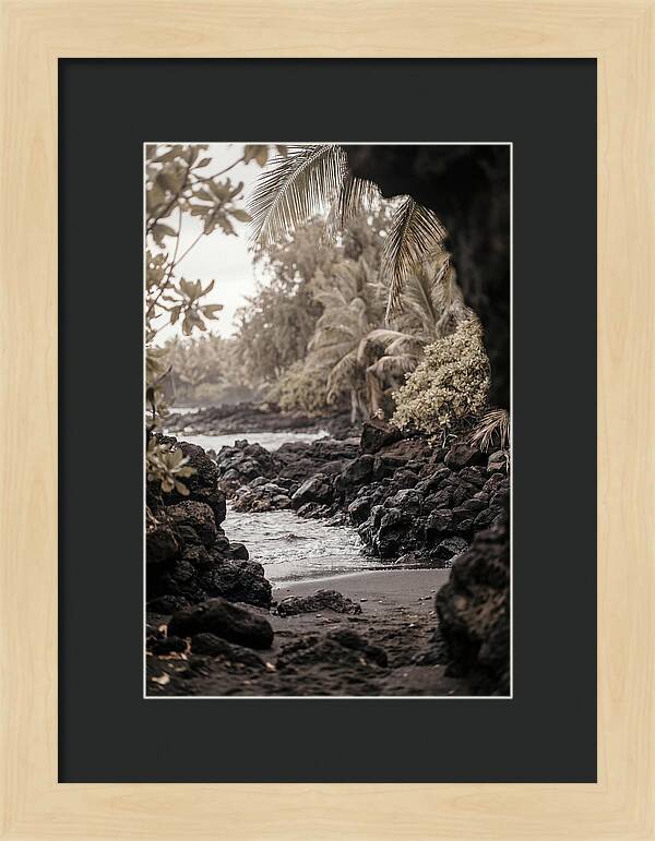 Volcanic Beach Serenity