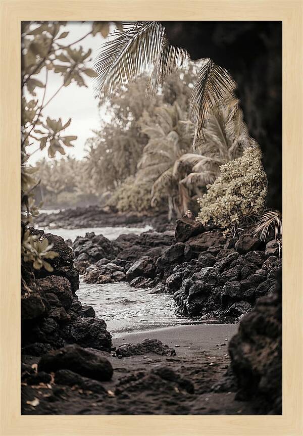 Volcanic Beach Serenity