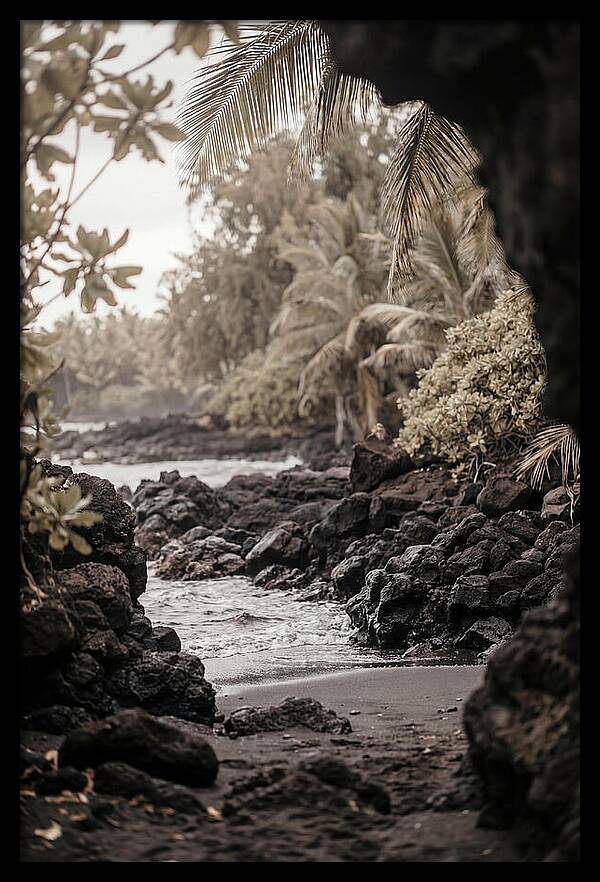 Volcanic Beach Serenity