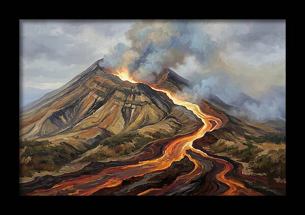 Volcanic Eruption Majesty