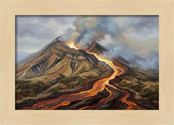 Volcanic Eruption Majesty