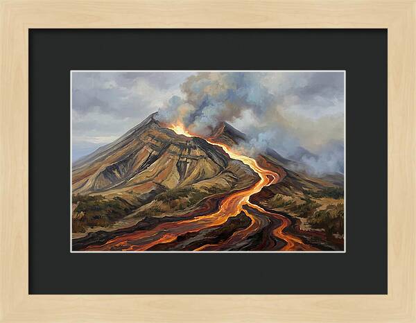 Volcanic Eruption Majesty