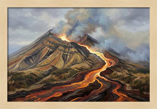 Volcanic Eruption Majesty