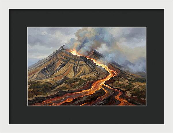 Volcanic Eruption Majesty
