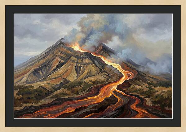 Volcanic Eruption Majesty