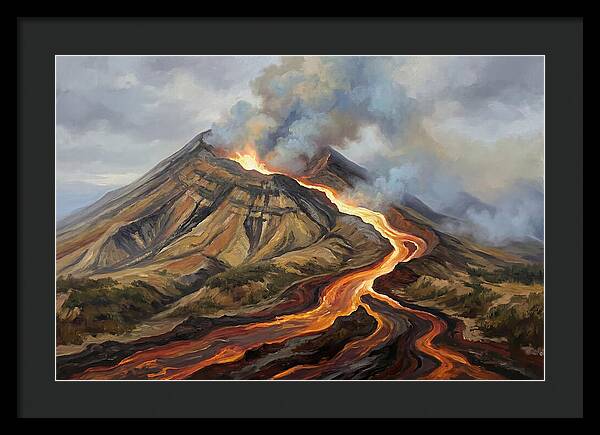 Volcanic Eruption Majesty