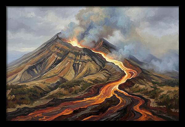Volcanic Eruption Majesty