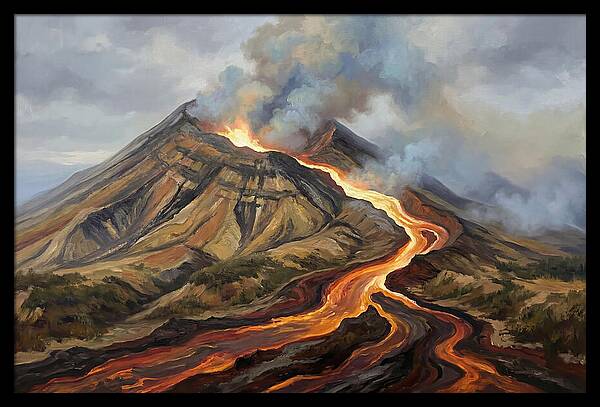 Volcanic Eruption Majesty