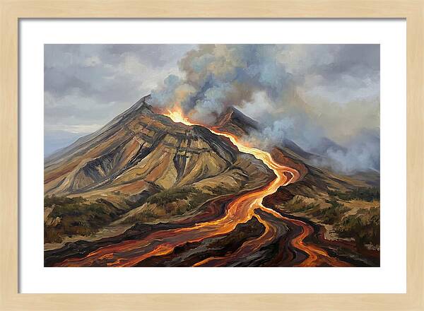 Volcanic Eruption Majesty