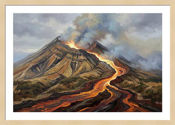 Volcanic Eruption Majesty
