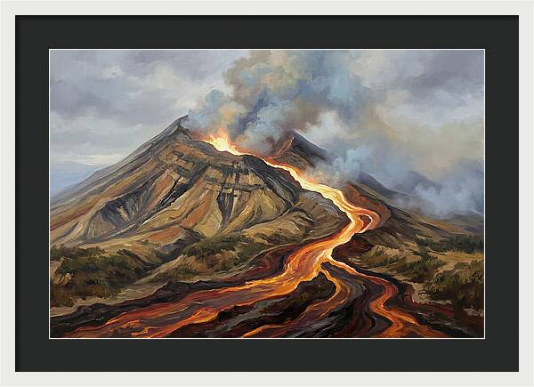 Volcanic Eruption Majesty