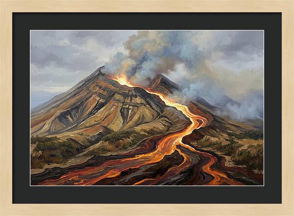 Volcanic Eruption Majesty