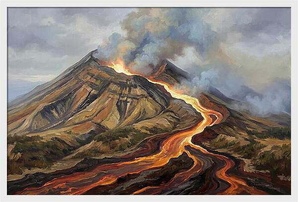 Volcanic Eruption Majesty