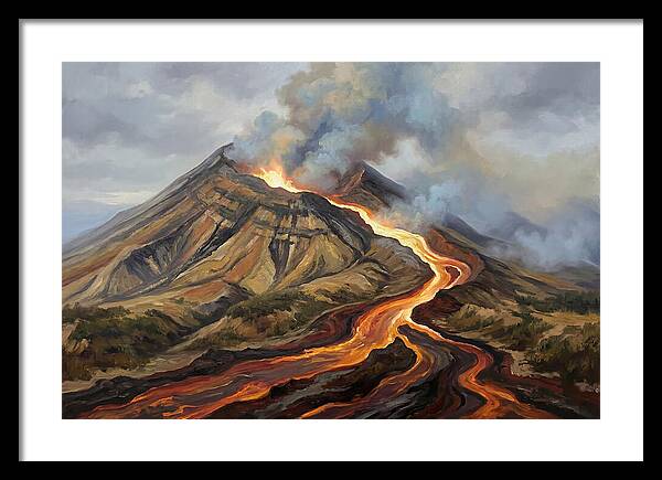 Volcanic Eruption Majesty