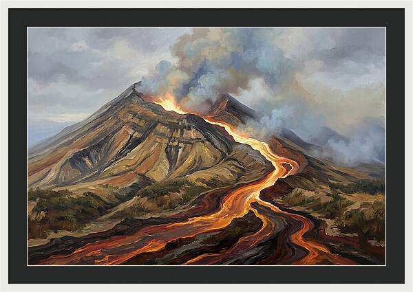 Volcanic Eruption Majesty