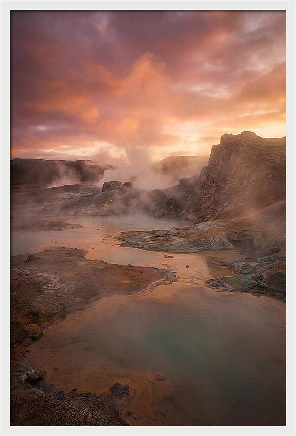Volcanic Geothermal Valley