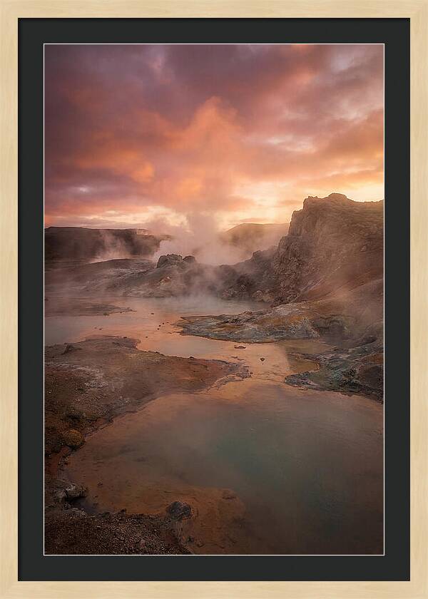 Volcanic Geothermal Valley