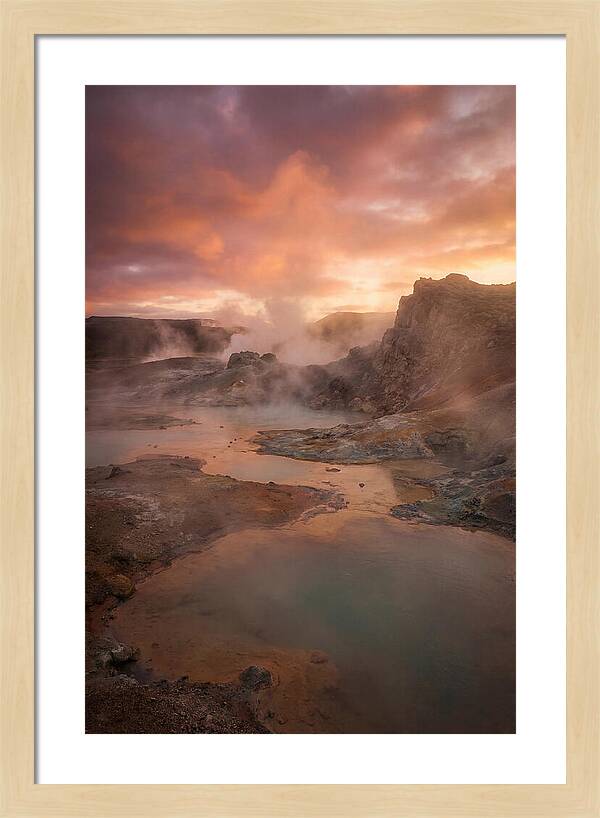 Volcanic Geothermal Valley