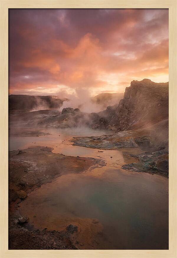Volcanic Geothermal Valley