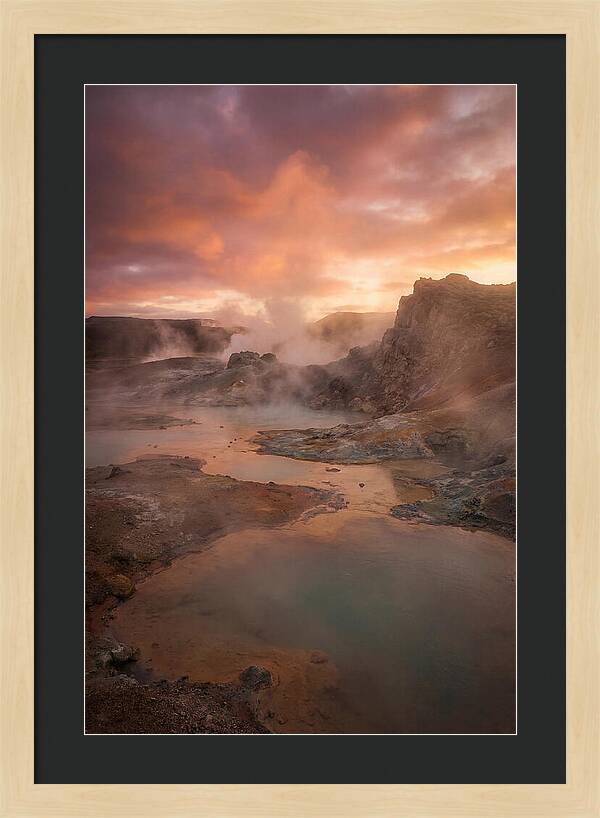 Volcanic Geothermal Valley