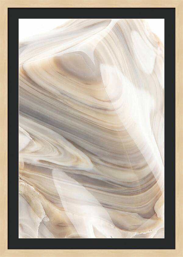 Volcanic Glass Obsidian Flow