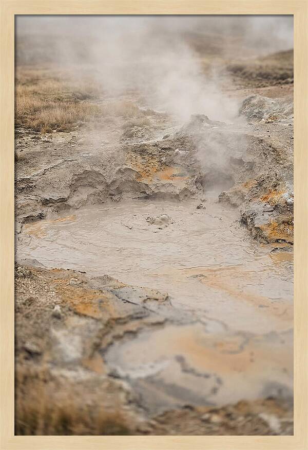 Volcanic Hot Mud Pool