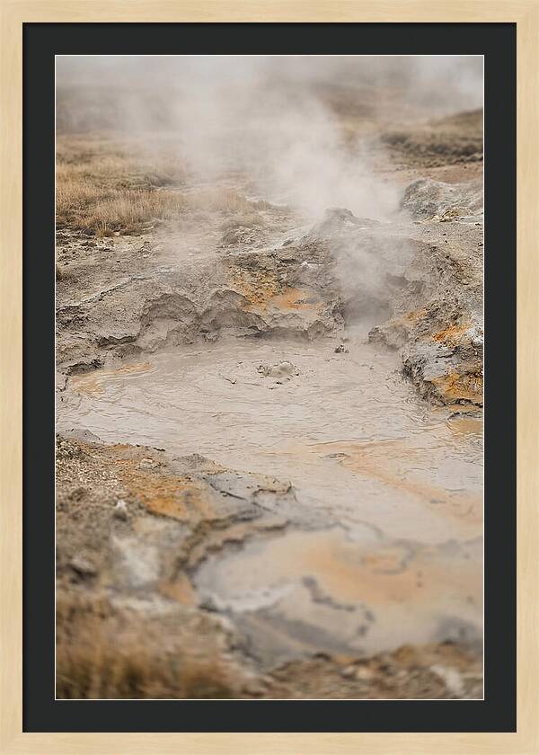 Volcanic Hot Mud Pool