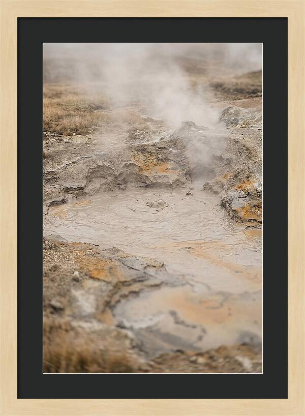 Volcanic Hot Mud Pool