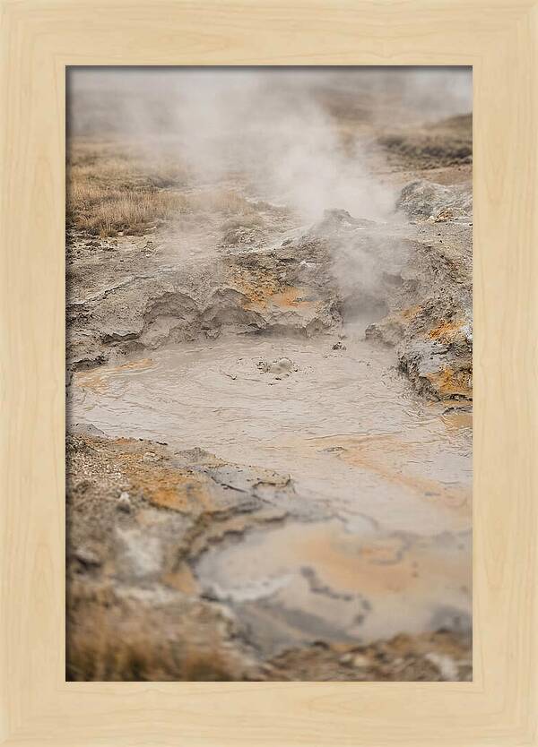 Volcanic Hot Mud Pool