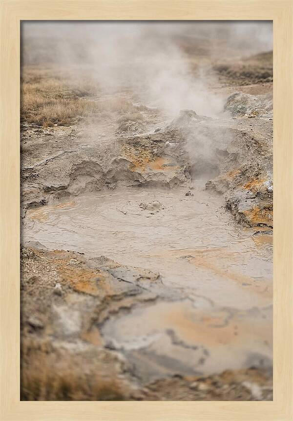 Volcanic Hot Mud Pool