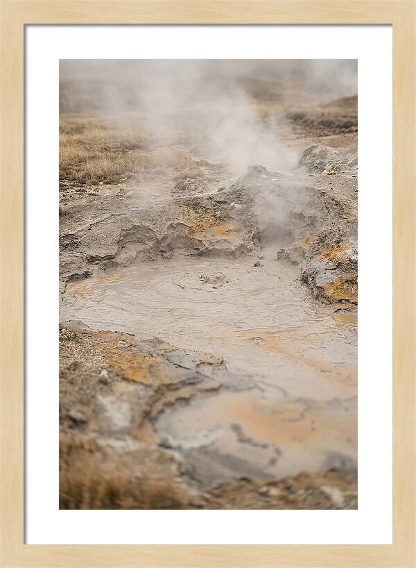 Volcanic Hot Mud Pool