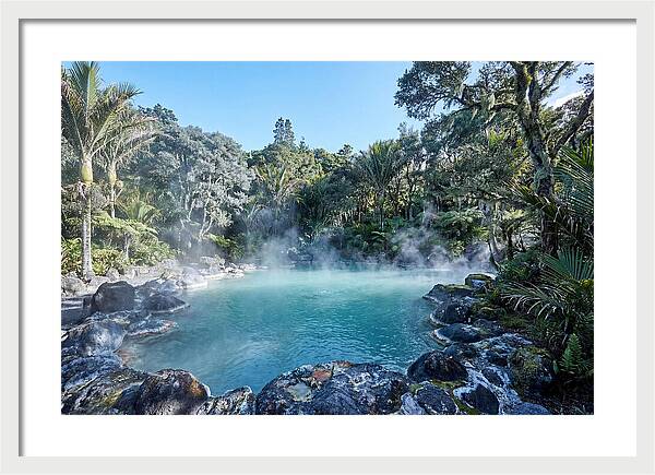 Volcanic Hot Pool Serenity