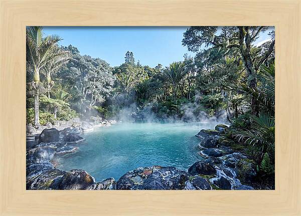 Volcanic Hot Pool Serenity