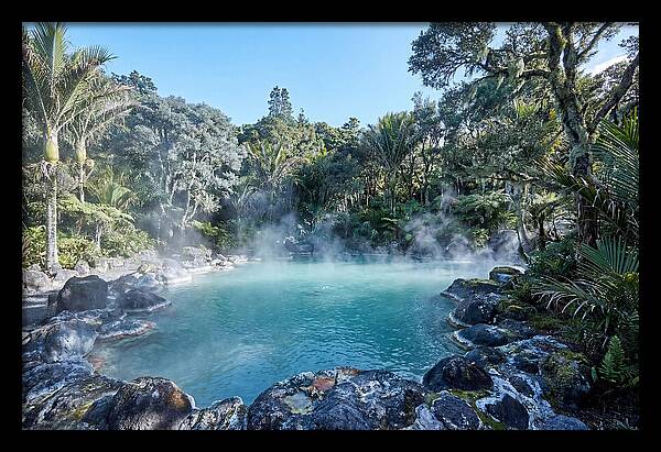Volcanic Hot Pool Serenity