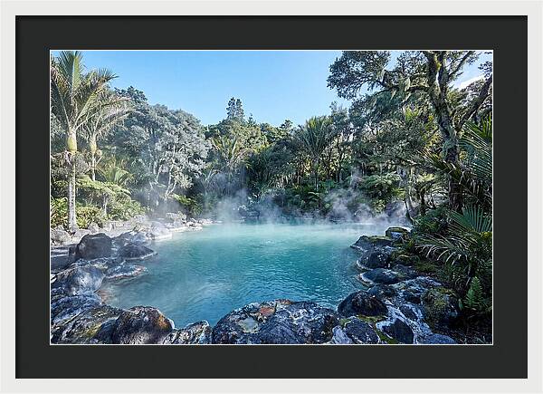 Volcanic Hot Pool Serenity