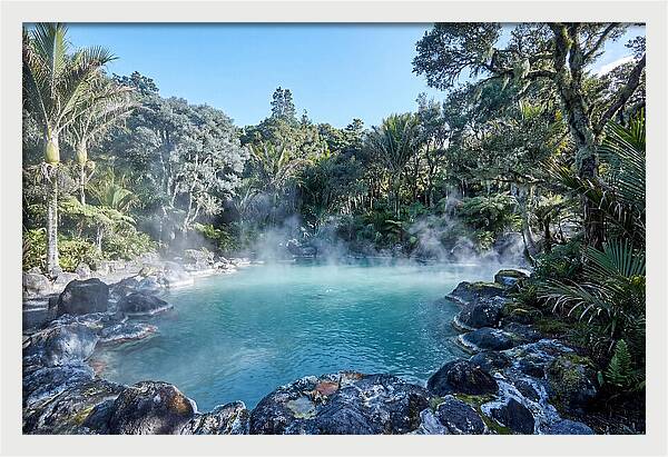 Volcanic Hot Pool Serenity