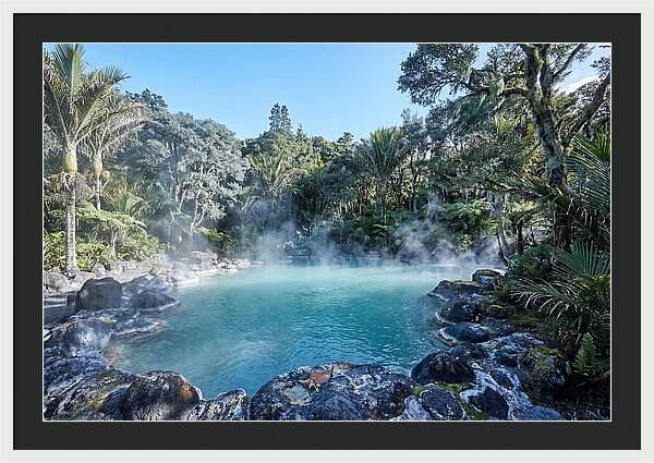 Volcanic Hot Pool Serenity