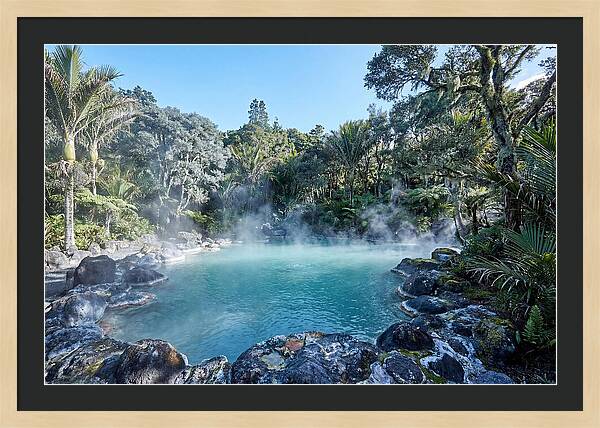Volcanic Hot Pool Serenity