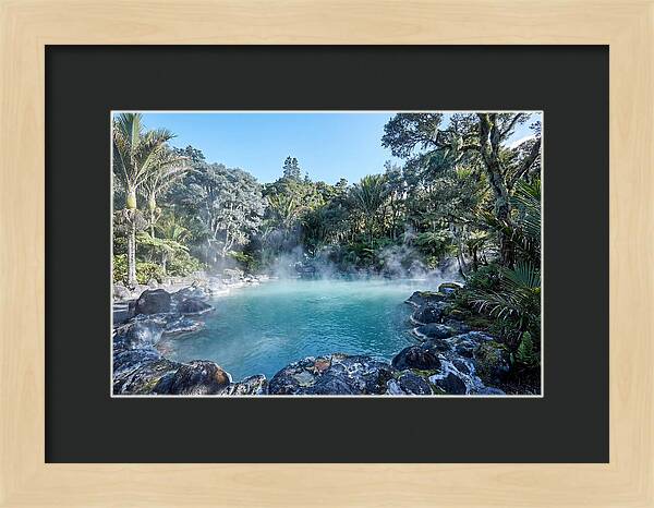 Volcanic Hot Pool Serenity