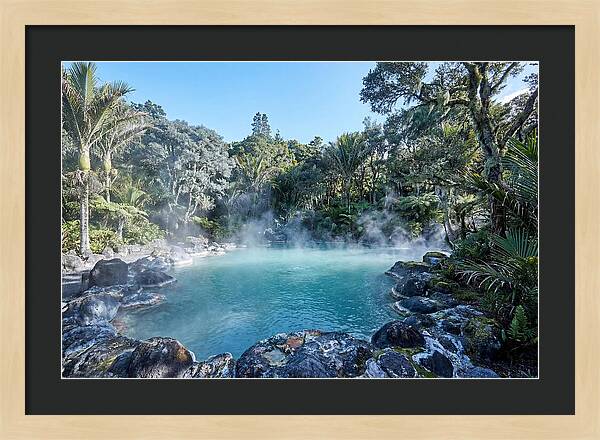 Volcanic Hot Pool Serenity
