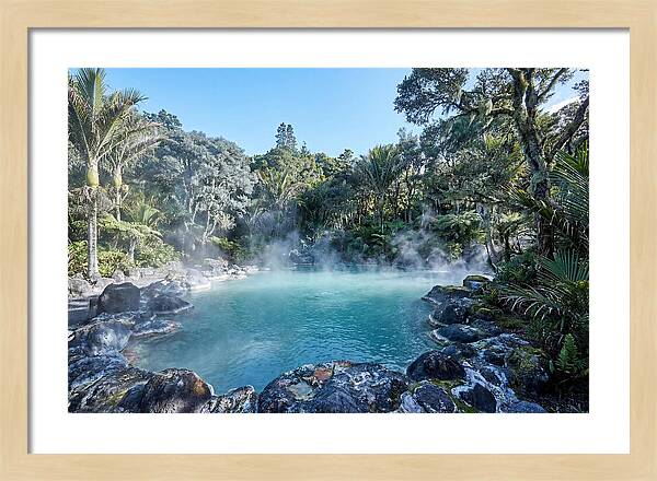 Volcanic Hot Pool Serenity
